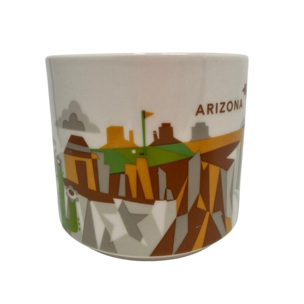 Starbucks Arizona Coffee Mug You Are Here Series 14 oz Tea Cup Collectible